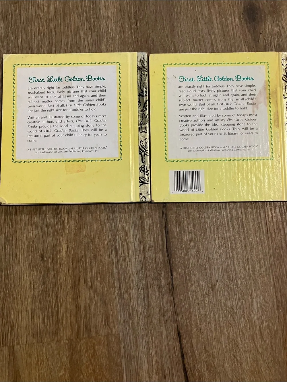 Winnie the Pooh pebble hunt and pinkies first spring day vintage books